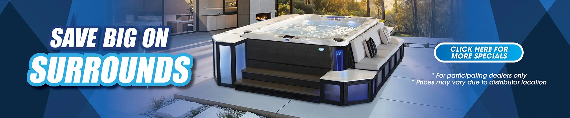 Calspas hot tub being used in a family setting - Sequim
